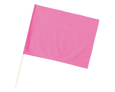 Satin extra large flag metallic pink φ12mm01
