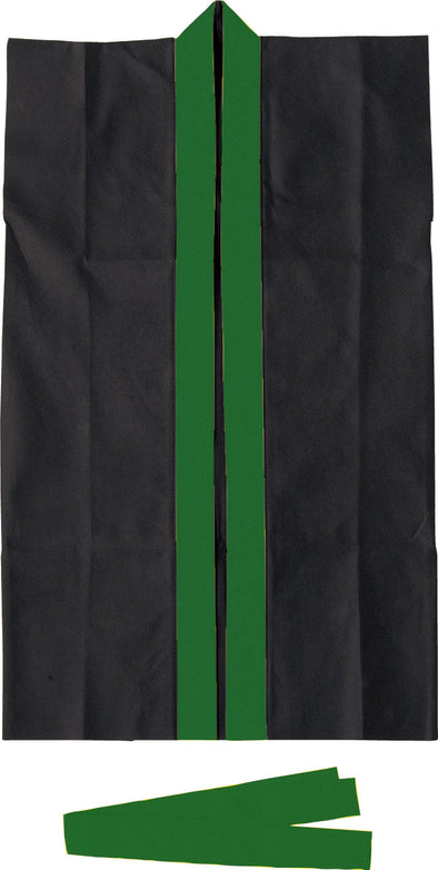 Long happy non-woven fabric black (green collar) J (with headband)01