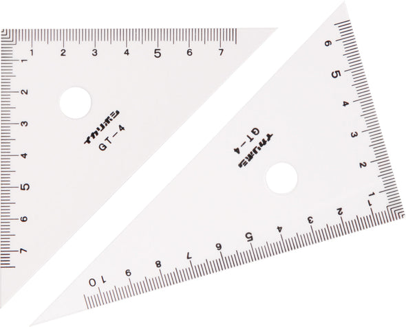 Triangular ruler (10cm) 0 start01