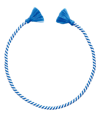 Easy twist headband blue/white01