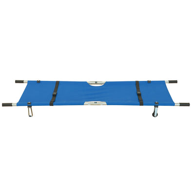 Folding stretcher with casters01