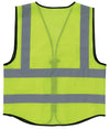 Safety reflective vest fluorescent yellow01
