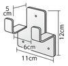 As expected, leaning bracket large01