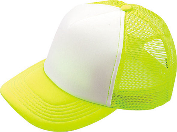 Event mesh cap fluorescent yellow x white 12501