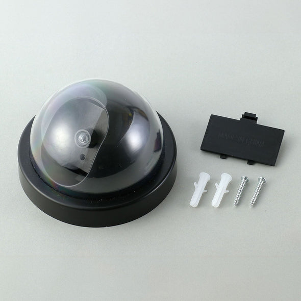 Security dummy camera dome type (red LED flashing type)02