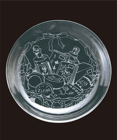 Glass round plate φ150mm01