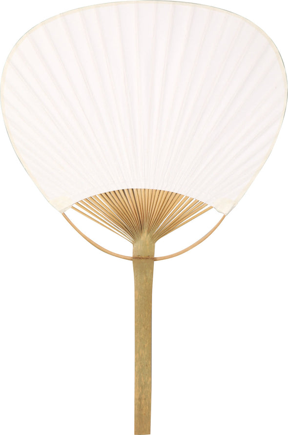 Fan white (bamboo)01