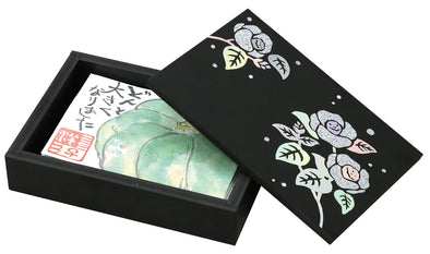 Raden Seal Black Carved Paper Bag01