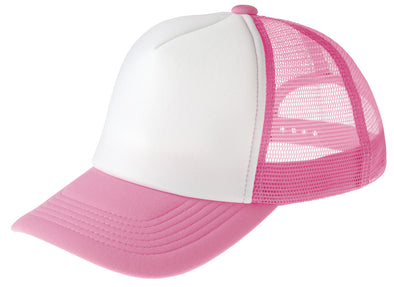 Event mesh cap pink x white 14701