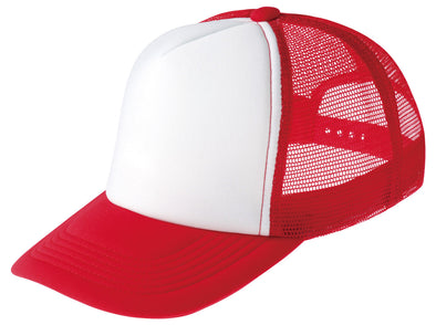 Event mesh cap red x white 06401