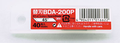 NT design knife spare blade BDA-200P01