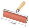 Compaction rubber roller red φ45×164mm (6 inches)01