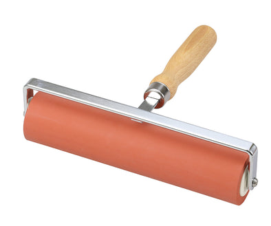 Rolling pressure rubber roller red φ45×240mm (10 inches)01