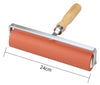 Rolling pressure rubber roller red φ45×240mm (10 inches)01