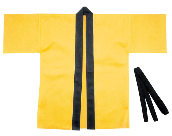 Color non-woven fabric happi for kindergarteners C yellow01