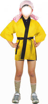 Color non-woven fabric happi for kindergarteners C yellow01