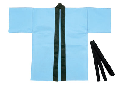 Color non-woven fabric happi for children J light blue01