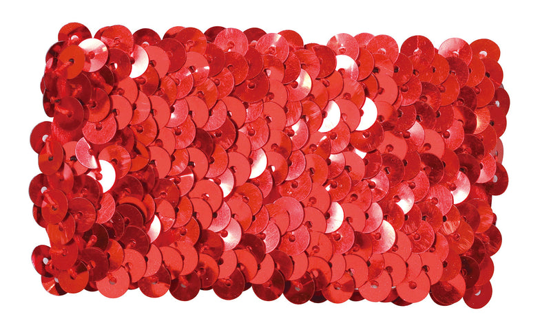 Metallic wristband red