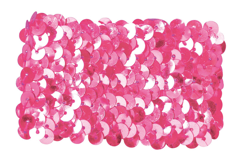 Metallic wristband pink