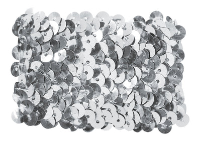 Metallic wristband silver01