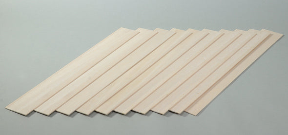 AT balsa wood 3×80×600mm 10 pieces set01