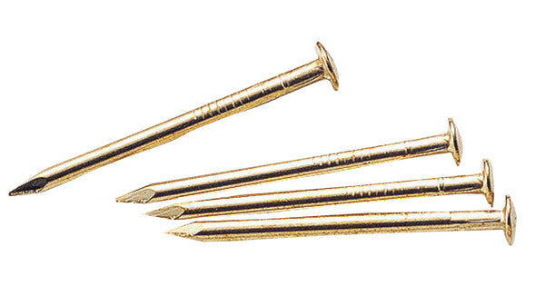 Brass plating nails 25mm 100 pieces01