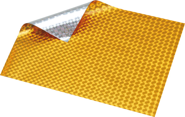 Hologram sheet (gold and silver reversible) 20 pieces01