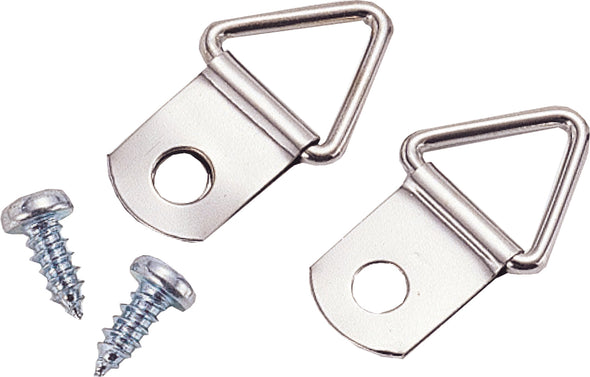 Hanging hardware (with wood screws) 2 pieces, 10 sets01