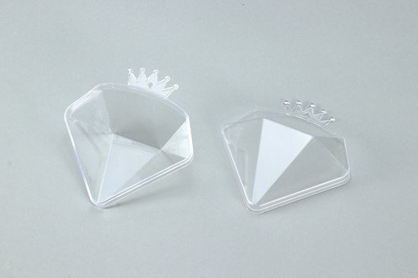 Transparent capsule with holder (Jewel Jewelry)01