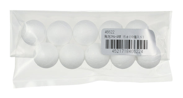 Styrofoam ball 15φ (10 pieces)01