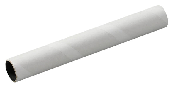 Paper tube, black inside, white outside, inner diameter 22 x outer diameter 25 x 180 mm01