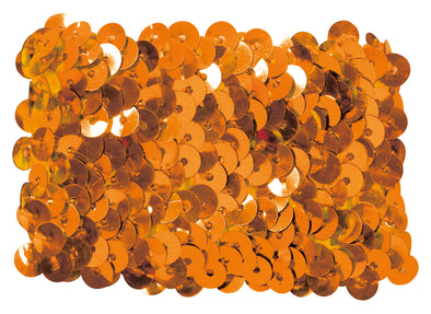 Metallic wristband orange01