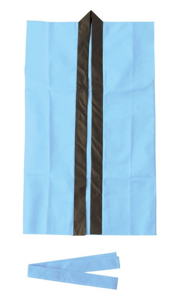 Long happy non-woven fabric light blue J (with headband)01