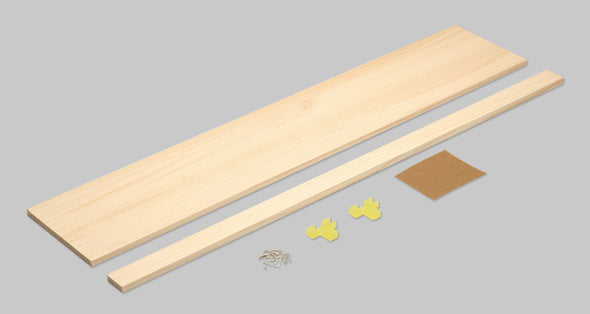 Wooden book stand (radia pine laminated wood)02