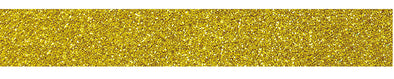 Glitter tape 2.5m roll gold01