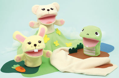 Fun puppet making (yellow)01