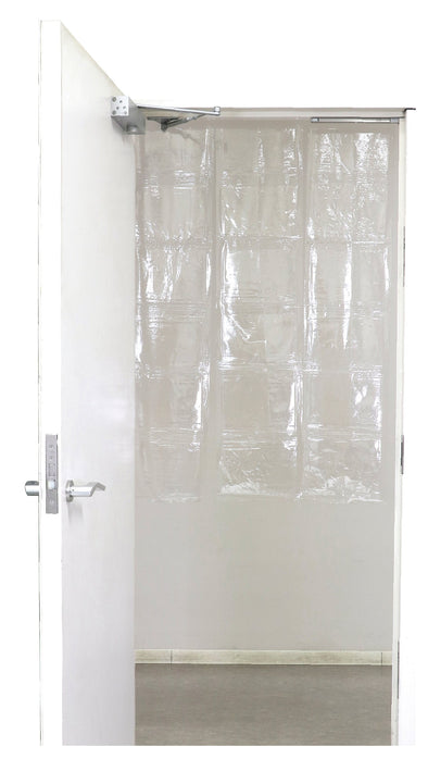 Set of 10 splash-proof transparent curtains01