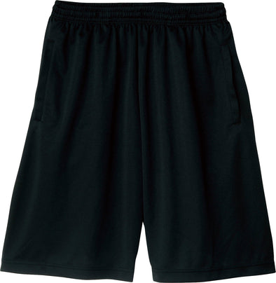 Dry half pants black M01