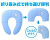 Foldable auxiliary toilet seat (blue)05