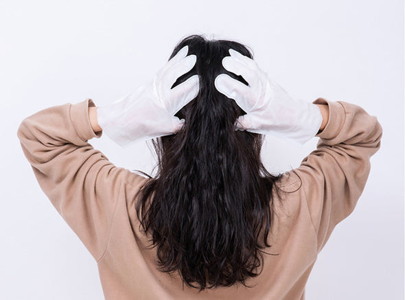 Shampoo wet gloves that do not require water or bubbles01