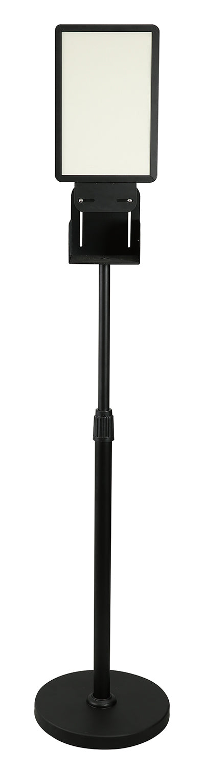 Dispenser stand with A4 panel01