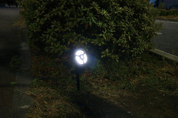 Solar rechargeable human sensor security light02