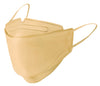 Three-dimensional non-woven color mask (three-layer structure) (50 pieces) beige01