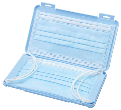 Plastic mask case blue01