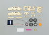 Wooden solar car assembly kit02