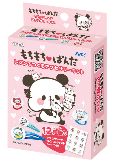 Mochi Mochi Panda Accessory kit made with resin01