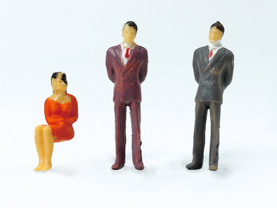 Diorama model person 1/150 set of 1001