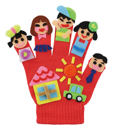 Glove doll making red01