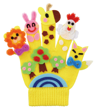 Glove doll making yellow01