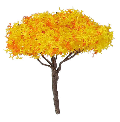Diorama model autumn tree 1/150 set of 1001